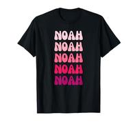 Noah First Name Minimalist Design Maglietta