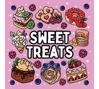 Noah Goleman Bold and Easy Sweet Treats Coloring Book (Tascabile)