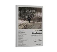 Noah Kahan Stick SeasonChe si tratti dello sfondo del soggiorno o della camera da letto, questo poster può diventare istantaneamente il focus visivo integrandosi perfettamente in vari stili di casa e