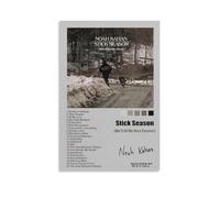 Noah Kahan Stick SeasonChe si tratti dello sfondo del soggiorno o della camera da letto, questo poster può diventare istantaneamente il focus visivo integrandosi perfettamente in vari stili di casa e