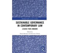 Noah Maringe Sustainable Governance in Contemporary Law (Copertina rigida)