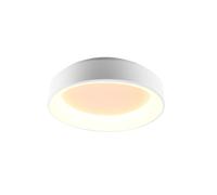NOAH Plafoniera LED in alluminio bianco con funzione CCT ø 45 o 60 cm.