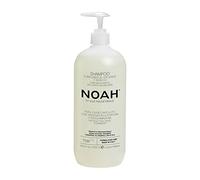 Noah Shampoo purificante naturale per capelli 1.5 anti forfora con tè verde e basilico per cuoio capelluto che tende alla forfora, vegano, cruelty-free, senza parabeni e silicone, formula a base