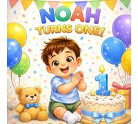 Noah Turns One: A Personalized First Birthday Story