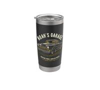 Noah's Garage Hotrod Classic Car Design per il nome Noah Bicchiere termico in acciaio inox doppia parete