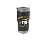 Noah's Garage Hotrod Classic Car Design per il nome Noah Bicchiere termico in acciaio inox doppia parete