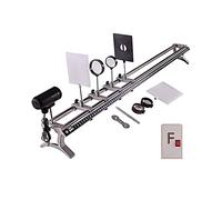 NOALED Banco Ottico Laboratorio Fisico Kit Ottico Lente concava Convessa Adolescenti Kit di Base per Ottica di Fisica Attrezzatura didattica