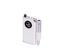 NOALED Levigatrice per Unghie 40000 Giri/min Trapano per Unghie, Levigatrice elettrica Portatile per Set di frese per Manicure, Strumenti per rimozione Smalto Gel f