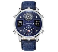 NOALED Nuovo Orologio Sportivo da Uomo, Orologio al Quarzo Luminoso Impermeabile con quadrante Grande, Impermeabile, Luminoso, Data, cronometro, Segnale orario, Sveglia, 12/24 Tim