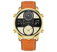 NOALED Nuovo Orologio Sportivo da Uomo, Orologio al Quarzo Luminoso Impermeabile con quadrante Grande, Impermeabile, Luminoso, Data, cronometro, Segnale orario, Sveglia, 12/24 Tim