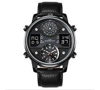 NOALED Nuovo Orologio Sportivo da Uomo, Orologio al Quarzo Luminoso Impermeabile con quadrante Grande, Impermeabile, Luminoso, Data, cronometro, Segnale orario, Sveglia, 12/24 Tim