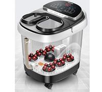 NOALED Pediluvio Elettrico Massaggiatore Pediluvio, Massaggio Elettrico, Pediluvio, Riscaldamento Automatico, Temperatura costante (Avvio con Un clic)