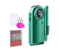 NOALED Rettificatrice per Unghie 45000 Giri/min Set levigatrice per Unghie Trapano per Unghie per Pedicure Manicure Taglierina elettrica Ricaricabile per Manicure con L