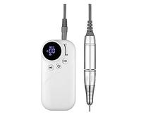 NOALED Rettificatrice per Unghie Set di Trapano Elettrico per Unghie Senza spazzole a LED Kit per Manicure, 35000 Giri/min Acrilico per rimozione Unghie Macchina per Smalto per Fai da Te