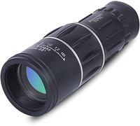 NOALED Telescopio ad Alta Potenza 16x52 Mini Black HD Zoom Ottico Regolabile Binocolo monoculare Impermeabile telescopio s Escursionismo Campeggio Viaggi Bird Watching