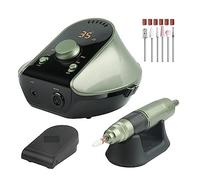 NOALED Trapano Elettrico per Unghie, rettificatrice per Unghie, Set Manicure per frese Professionali da 45000 Giri/min per Salone di Manicure per Unghie acriliche, Basso Rumore Na