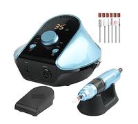 NOALED Trapano Elettrico per Unghie, rettificatrice per Unghie, Set Manicure per frese Professionali da 45000 Giri/min per Salone di Manicure per Unghie acriliche, Basso Rumore Na