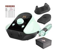 NOALED Trapano Elettrico per Unghie, rettificatrice per Unghie, Set Manicure per frese Professionali da 45000 Giri/min per Salone di Manicure per Unghie acriliche, Basso Rumore Na