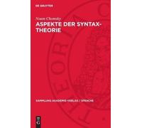 Noam Chomsky Aspekte Der Syntax-Theorie (Copertina rigida)