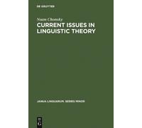 Noam Chomsky Current Issues in Linguistic Theory (Copertina rigida)