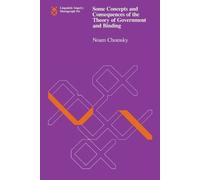 Noam Chomsky Some Concepts and Consequences of the Theory of Governm (Tascabile)