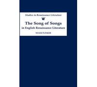 Noam Flinker The Song of Songs in English Renaissance Literat (Copertina rigida)