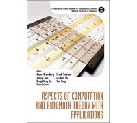 Noam Greenberg Aspects Of Computation And Automata Theory Wit (Copertina rigida)
