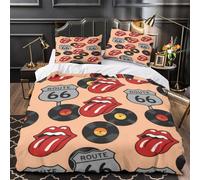 NOASDGYEI Icona religiosa Set Di Copripiumino 3 Pezzi microfibra morbida stampa 3D con federe per cuscini incluso federe Cultura messicana copripiumino for ragazze e adulti Double（200x200cm）