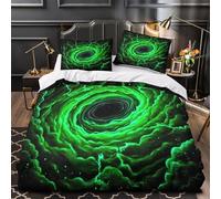 NOASDGYEI Inquinamento da plastica negli oceani Set Di Copripiumino Set di 3 Pezzi morbida motivo 3D con federe per cuscini copripiumino for coppie e adulti Super king（260x220cm）