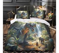 NOASDGYEI Paesaggio toscano Set Di Copripiumino 3 pezzi microfibra morbida stampa 3D con federa con federe per cuscini Paesaggio rurale italiano copripiumino for ragazzi e bambini Double（200x200cm）