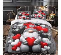 NOASDGYEI Principessa Unicorno Set Di Copripiumino 3 Pezzi microfibra stampa 3D con federe con cerniera per cuscini Fantasia Magica copripiumino for bambini e ragazze Super king（260x220cm）