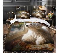 NOASDGYEI Serpente Cosmico copripiumino Set di Biancheria da Letto stampa di 3D con federe per cuscini con cerniera Fantasia psichedelica Set Di Copripiumino for adulti e coppie Super king（260x220cm）