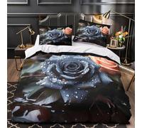 NOASDGYEI Silhouette di ballerina copripiumino 3 Pezzi morbida microfibra motivo 3D con cerniera con federe per cuscini Danza cosmica Set Di Copripiumino for ragazzi e adulti Super king（260x220cm）