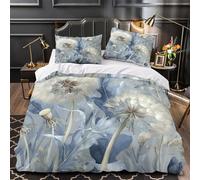 NOASDGYEI Silhouette di ballerina Set Di Copripiumino 3 Pezzi microfibra stampa 3D incluso federe con cerniera Danza cosmica copripiumino for bambini adulti ragazzi Double（200x200cm）