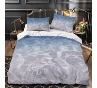 NOASDGYEI Vergine Maria Set Di Copripiumino 3 pezzi ultra microfibra stampa 3D con federa per cuscini cerniera nascosta icona religiosa copripiumino for adulti e bambini Super king（260x220cm）