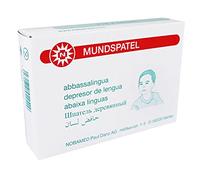 Noba - 100 spatole in legno, diverse misure (150 x 18 mm)