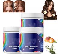 Nobald Hair Growth Oil Blend,Deep Conditioning Hair Mask,Hair Mask for Dry and Damaged Hair,Nourish Scalp (3 Pcs)