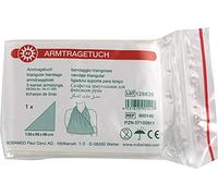 NOBAMED Paul Danz AG Noba - Fascia triangolare per braccio, 136 x 96 x 96 cm (bianco, in tessuto di viscosa, 1 pezzo)