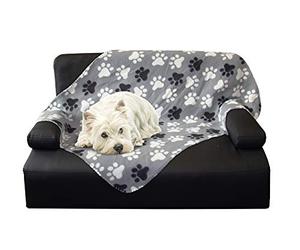 Nobby 60874 - Coperta per cani Classic Pippa, 100 x 150 cm, L, grigio