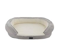 Nobby 61734 - Letto ortopedico comfort ovale AMCA grigio; 78 x 62 x 18 cm (L x P x A)