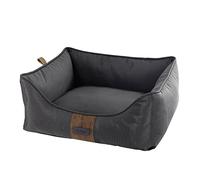 Nobby 61779 - Letto confortevole quadrato ZALO grigio; 75 x 60 x 23 cm (lunghezza x larghezza x altezza)