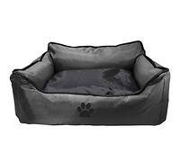 Nobby 61829 Classic Reno - Letto confortevole, rettangolare, 52 x 41 x 16 cm, colore: Nero