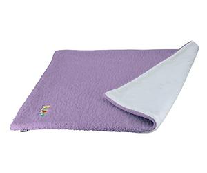 Nobby 61874 - Plaid Puppy, 70 x 90 cm, colore: Lilla