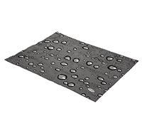 Nobby 62263 Bubble - Tappetino refrigerante, 90 x 70 cm, Colore: Grigio