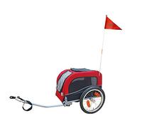 Nobby 62395 - Rimorchio per bicicletta SENLIMA S, larghezza 53 x altezza 60 x lunghezza 60/117 cm, fino a 15 kg