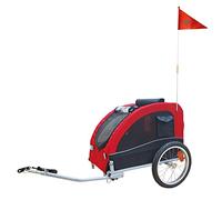 Nobby 62396 - Rimorchio per bicicletta SENLIMA M, larghezza 63 x altezza 68 x lunghezza 75/137 cm, fino a 25 kg