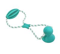 Nobby 62580 - Palla in gomma piena con corda, linea DENTAL 50 cm, rugby: 11 cm