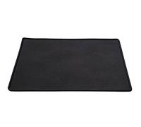 Nobby 63582 TPR - Tappetino per ciotola Pura, 44 x 28,5 cm, colore: Nero
