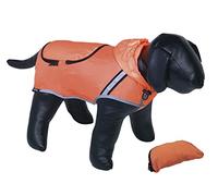 Nobby 64559 Rainy - Cappotto per cani arancione fluo, 32 cm