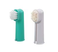 Nobby 74883 - Set di 2 spazzolini da denti per dita